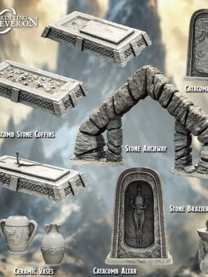 Catacomb Scatter Terrain Props - Leashes of Dominion