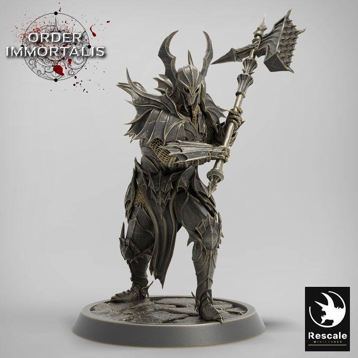 Blood knight Hammer Ready