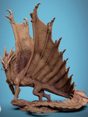 Legendary Metallic Gold Dragon Walk