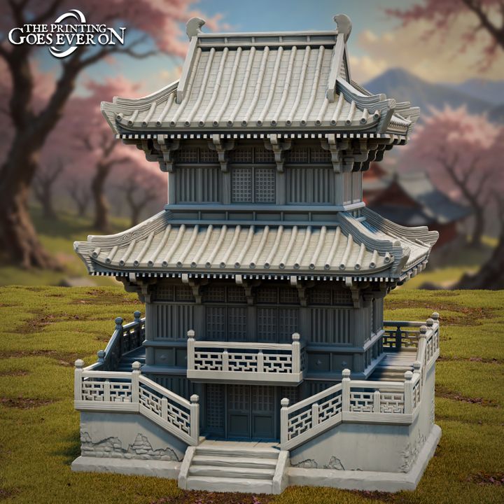 Jade Empire Terrain - Building A - Supportless