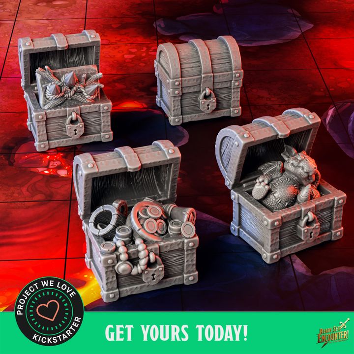 Treasure Chests - Ready, Set, Encounter! Freebie