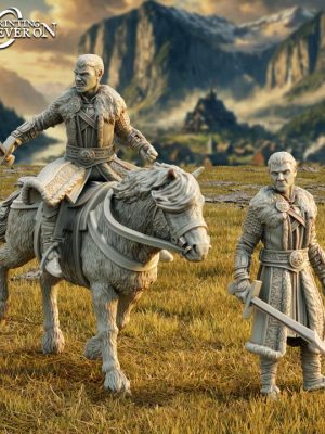 General Thargan - On Foot and Mounted