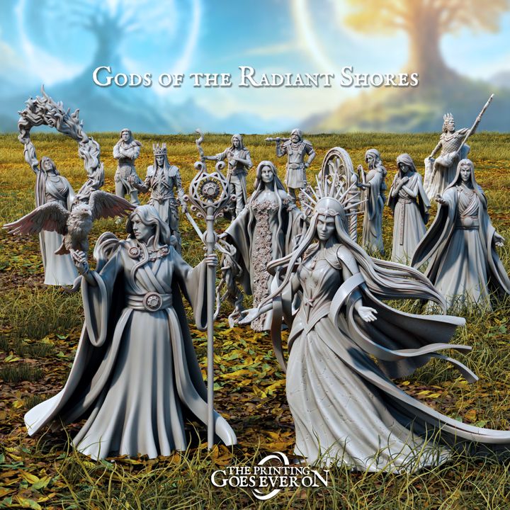 Gods of the Radiant Shores Bundle - 28mm and 75mm