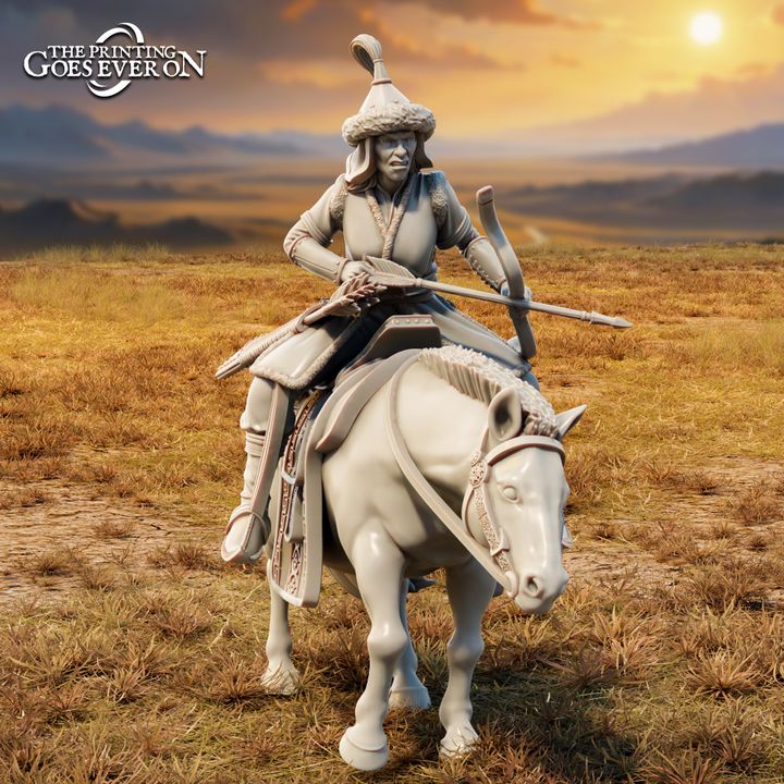 Golden Khanate Mounted Archer - C