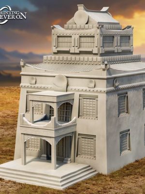 Golden Khanate Temple - Supportless Terrain