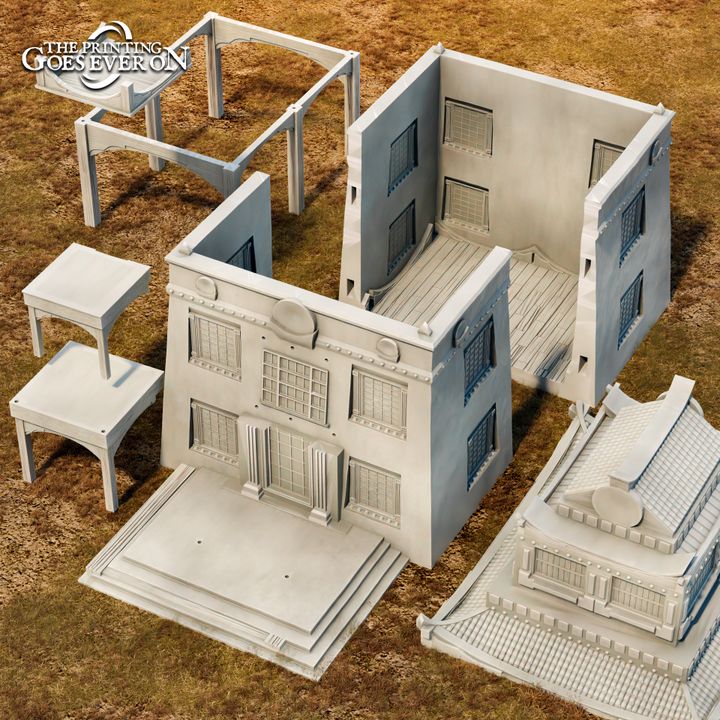 Golden Khanate Temple - Supportless Terrain - Image 2