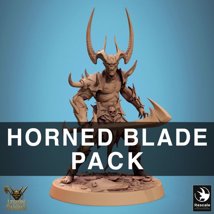 Pack Horned Blade