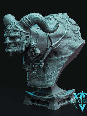 Bust - The Horned Witch