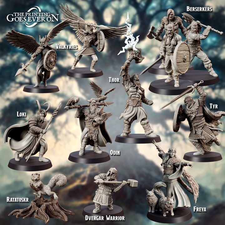 Character Bundle - Asgard Amusement