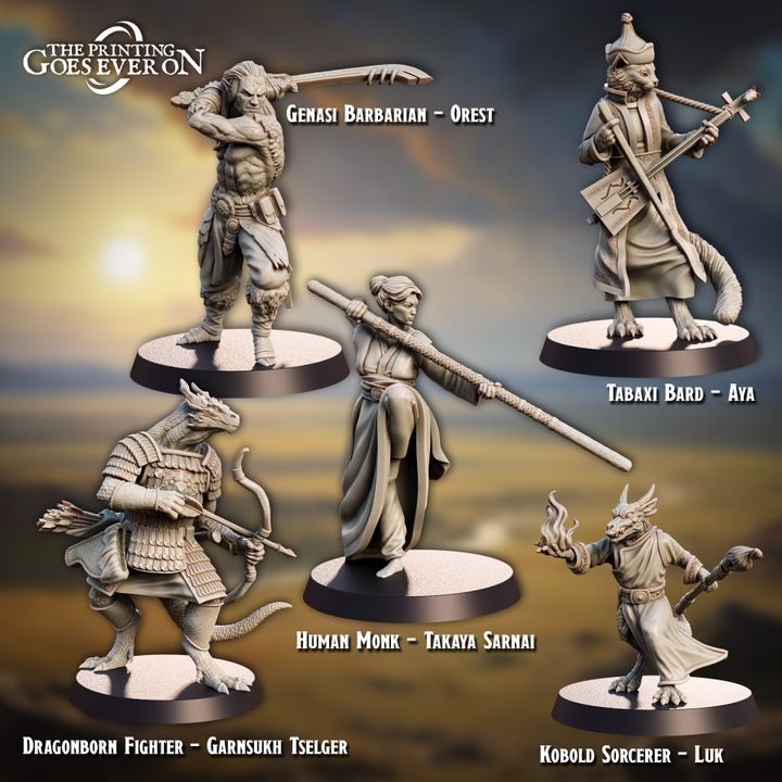 Character Bundle - Purple Trail