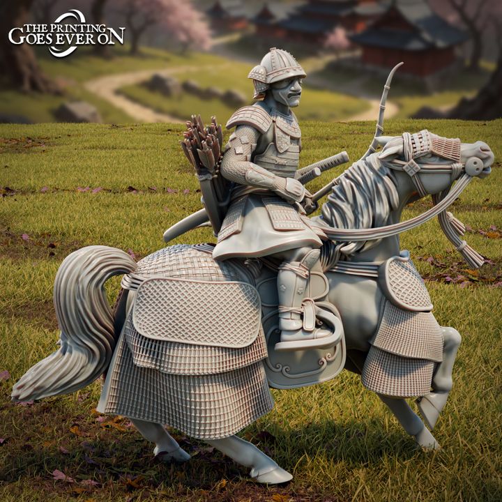 Jade Empire Samurai - Mounted - Bow B