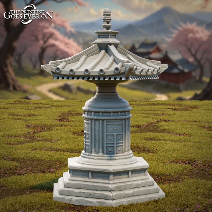 Jade Empire Terrain - Shrine - Supportless