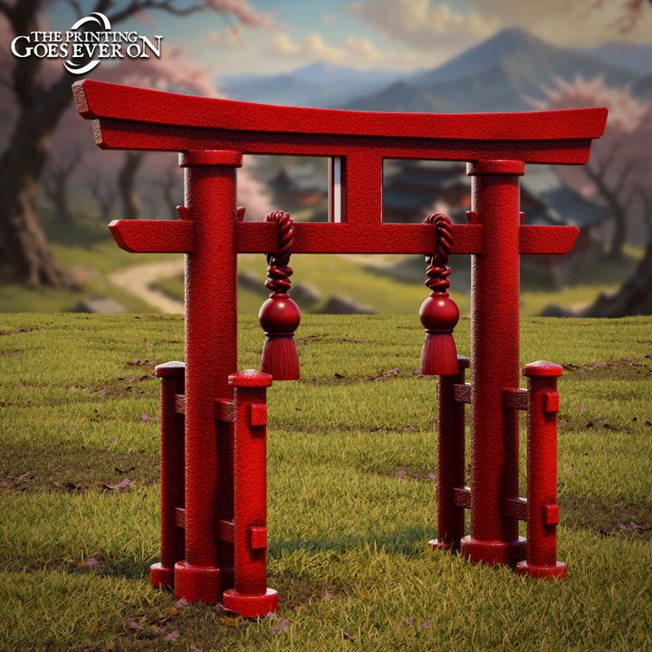 Jade Empire Terrain - Torii Gate