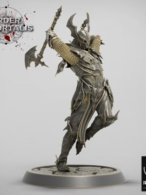 Blood knight Axe Strike