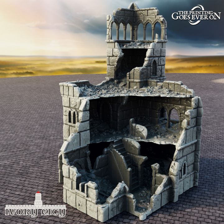 Ivory City Town Hall - Ruins