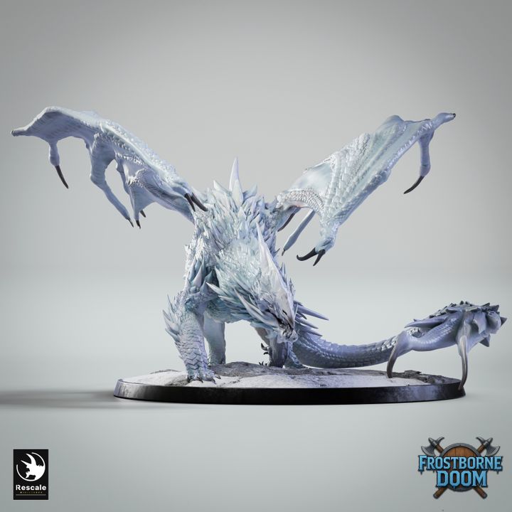 Chromatic White Dragon - 2024 Redesign - Image 2