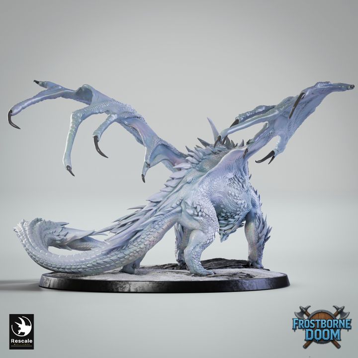Chromatic White Dragon - 2024 Redesign - Image 4