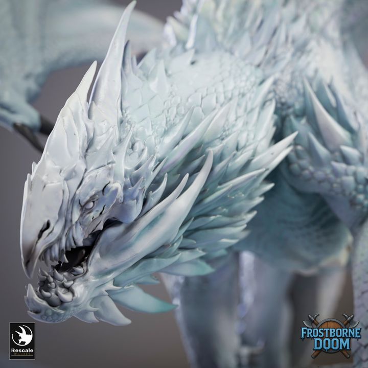 Chromatic White Dragon - 2024 Redesign - Image 5