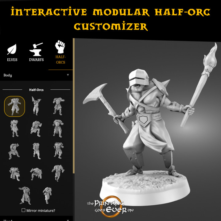 Chapter 12 - The Fighting Half-Orcs- Customized Requests